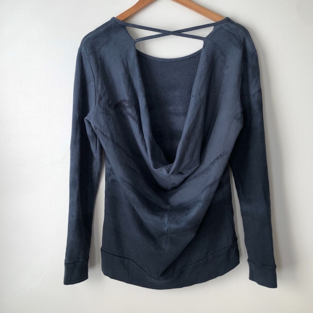 Prana Women's Deelite Pullover Tie Dye Sweatshirt Size Small